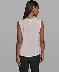 Karl Lagerfeld Paris Women's Crewneck Knit Top