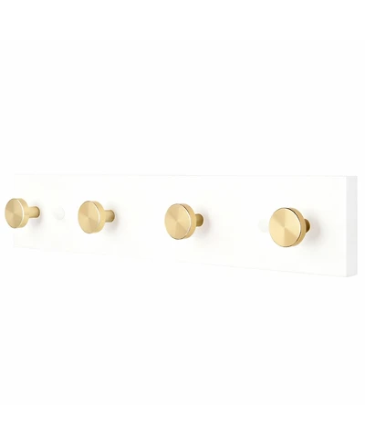 Yigii 16" Aluminum Wall Hooks, Easy Install, Durable, Safe Design, Multi-Use