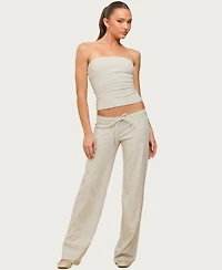 Edikted Women's Claudia Tube Top