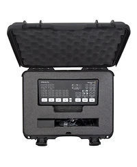 Nanuk 910 Waterproof Hard Case with Foam Insert for Blackmagic Design Atem Mini Pro