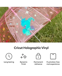 Cricut Holographic Vinyl Permanent, Mythical Sampler - 12 in x 12 in Sheets