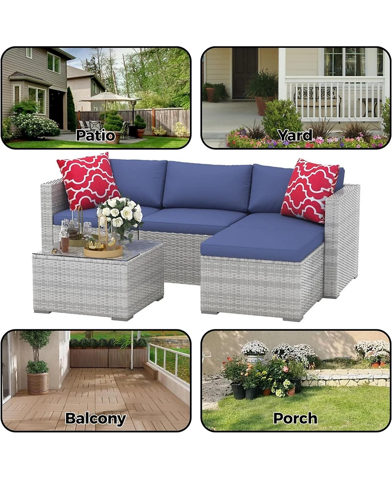 gaomon 5 Pieces Patio Furniture Set