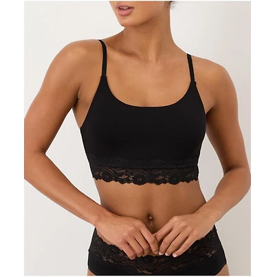 Pact Women's Lace Modern Scoop Bralette