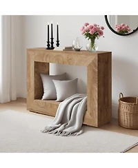 gaomon Farmhouse Console Table