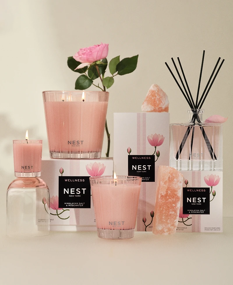Nest New York Rosewater and Geranium Classic Candle, 8.1 oz.