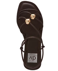 Dv Dolce Vita Women's Jaide Strapped Dome Studded Jewelry Strappy Gladiator Flat Sandals