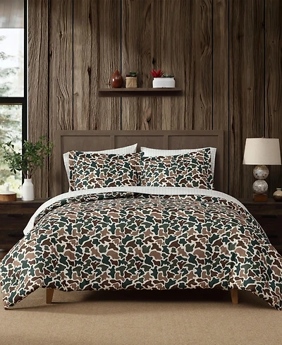 Eddie Bauer Mod Camo Print 7-Pc. Comforter Set, Queen