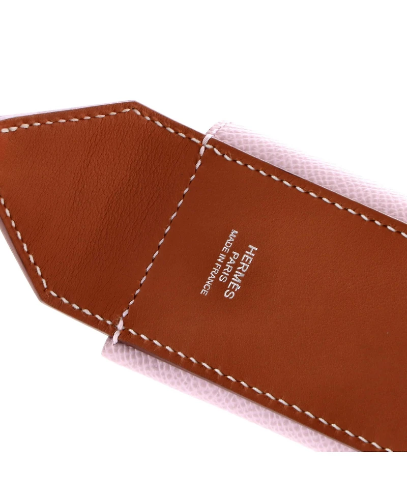 Pre-Owned HERMES Kelly Pocket Bag Shoulder Strap Swift and Epsom