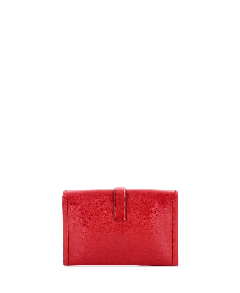 Pre-Owned HERMES Pm Jige Clutch Courchevel