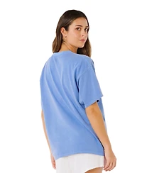 Rip Curl Women's Hotel Malibu Heritage Crewneck T-Shirt