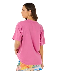 Rip Curl Women's Hayley O Heritage Printed Crewneck T-Shirt