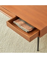 Tikamoon Simen mahogany coffee table 135x65