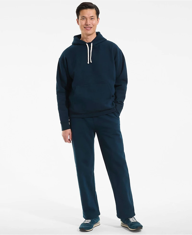 Lands' End Men's Long Sleeve Serious Sweats Oversized Hoodie