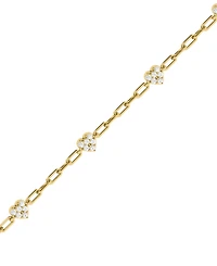 Macy's Diamond Bracelet (1/2 ct. t.w.) in 10k Yellow Gold