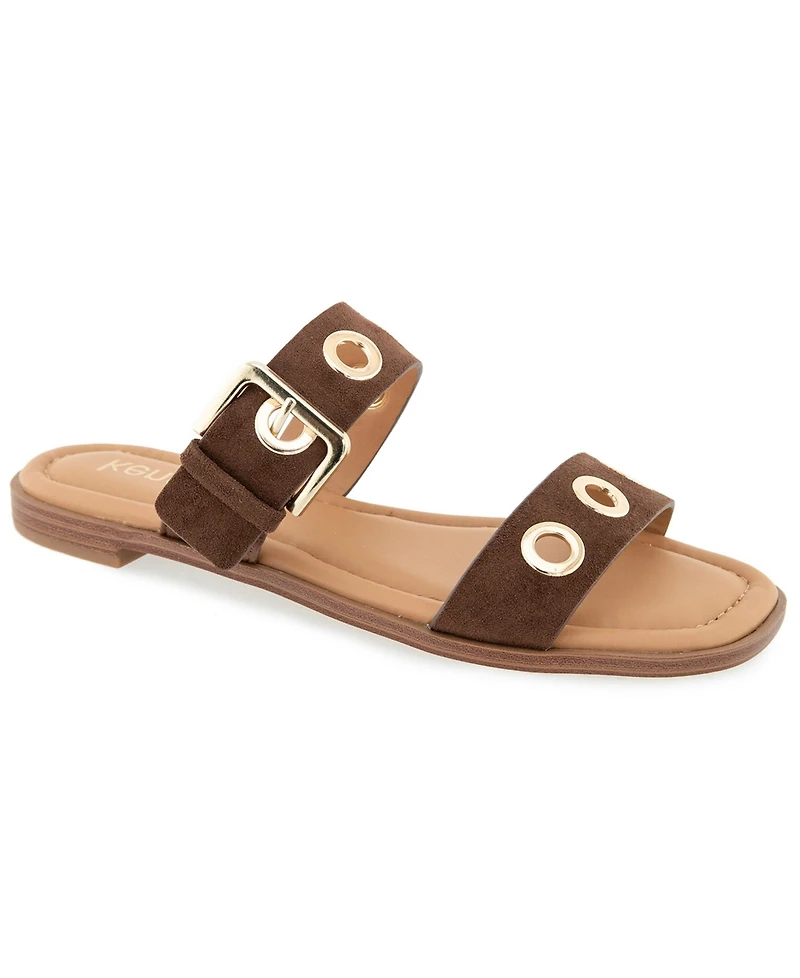 Kensie Women's Reine Flat Sandal