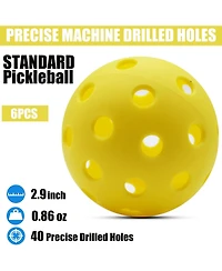 Magicorange 20 Pack Outdoor Pickleball Balls with Carrying Bag