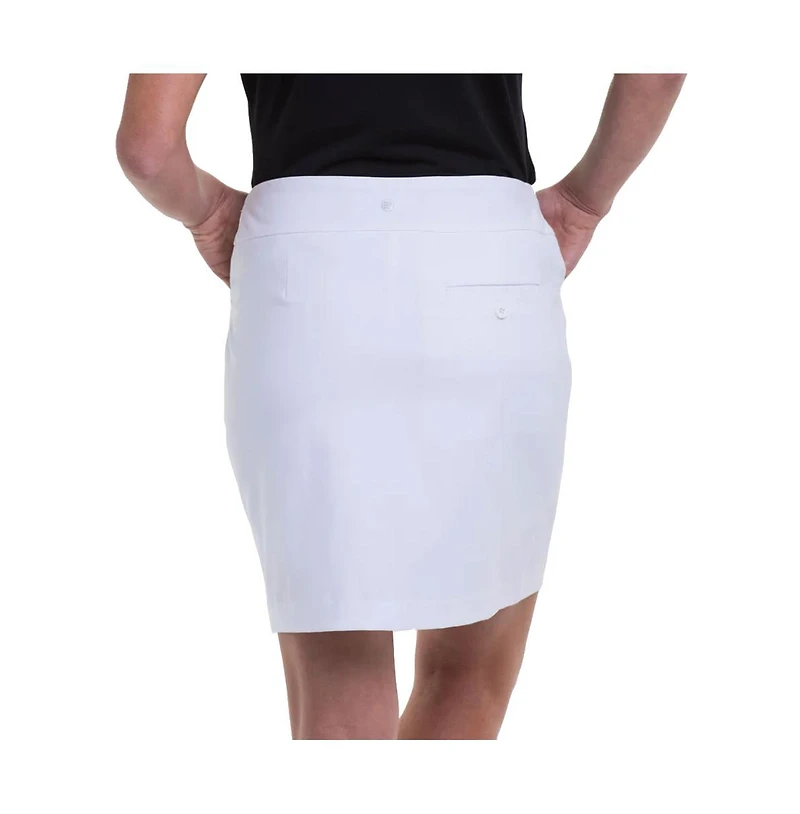 Ep Ny Women's New York Compression Slant Pocket 19 Inch Golf Skort
