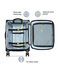 Delsey Paris Shadow Dlx Small Expandable Carry-On Spinner