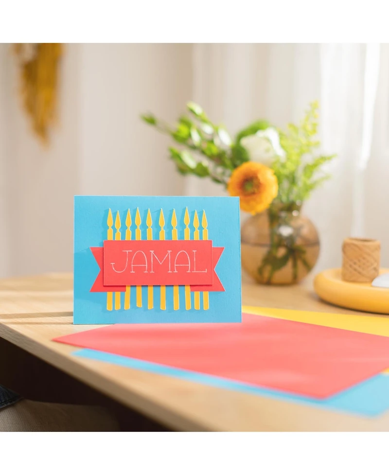 Cricut Bright Bows Sampler 80 Sheet 8.5" x 11" Card Stock