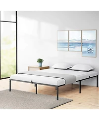 gaomon Queen Metal Platform Bed Frame, Heavy Duty Steel Slat Support with 13.8" Height, Queen Size