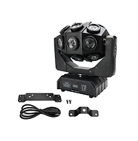 Artudatech 180W Rgbw Moving Head Stage Light with Adjustable Strobe, Dmx & Auto Music Sync