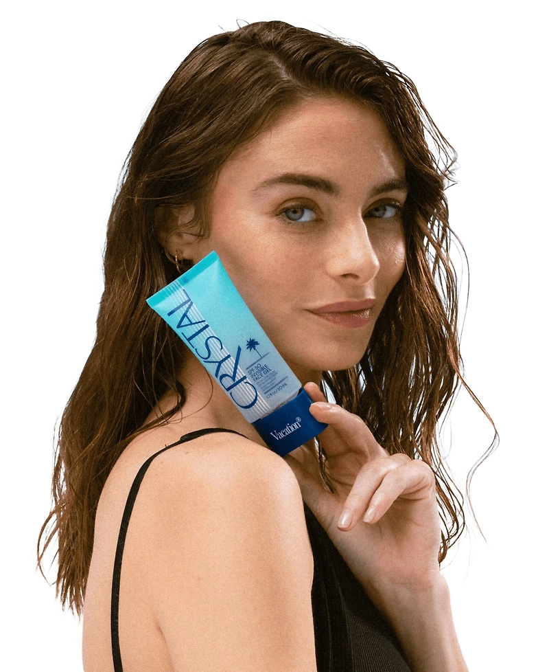 Vacation Crystal Spf 50 Invisible Face Gel, 1.7 oz.