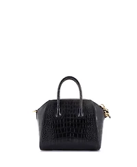 Pre-Owned Givenchy Mini Antigona Bag Embossed Leather
