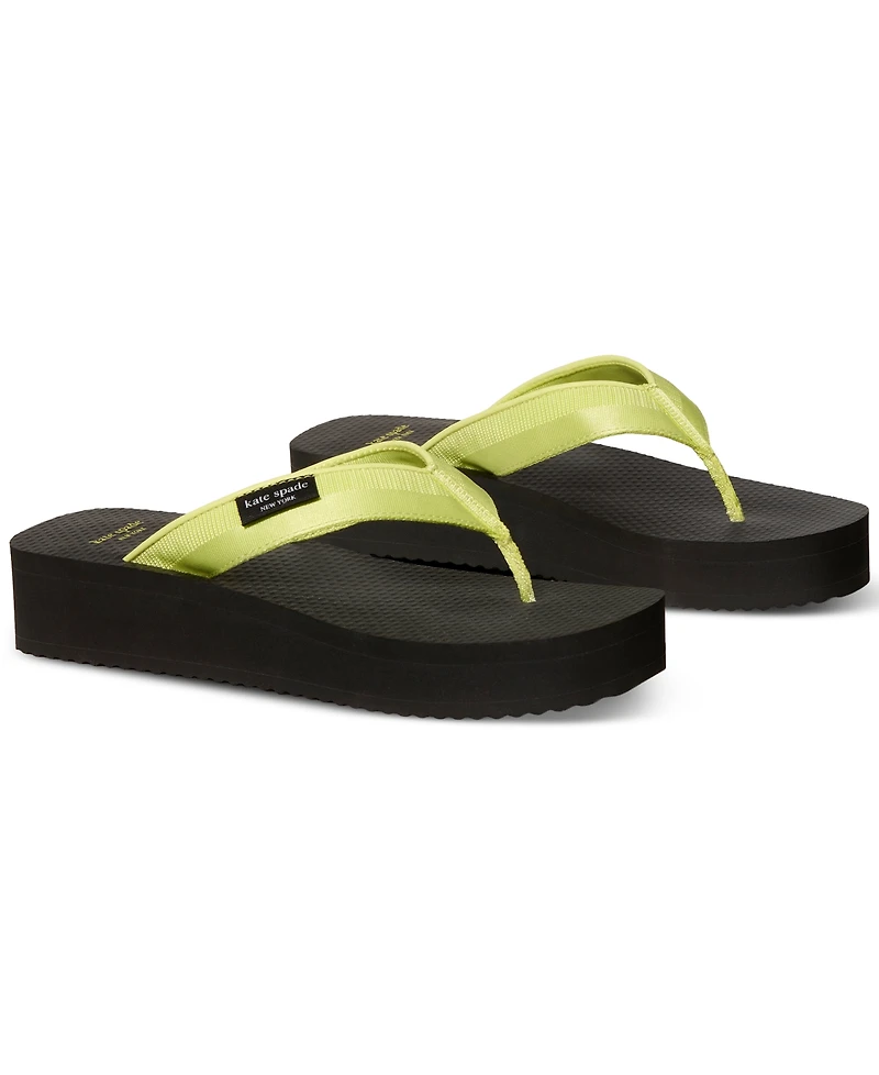 kate spade new york Women's Sam Icon Platform Flip Flop Sandals
