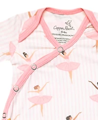 Copper Pearl Baby Girls' Katerina Newborn Knotted Gown