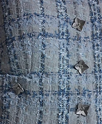 Bcbg Women's Button-Front Cropped Tweed Vest