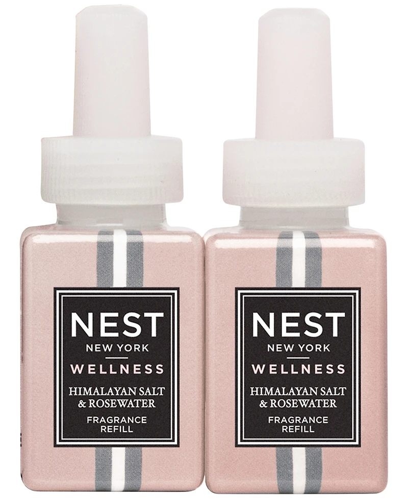 Nest New York Pura Smart Home Fragrance Rosewater Diffuser Refill Duo Set