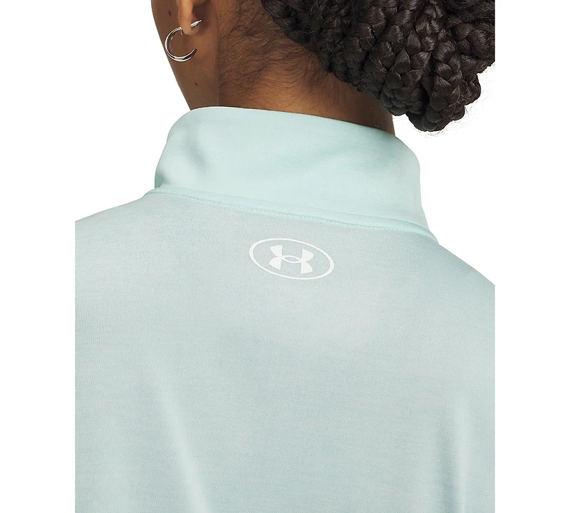 Under Armour Women's Twist Tech Quarter-Zip Logo Top