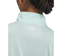 Under Armour Women's Twist Tech Quarter-Zip Logo Top