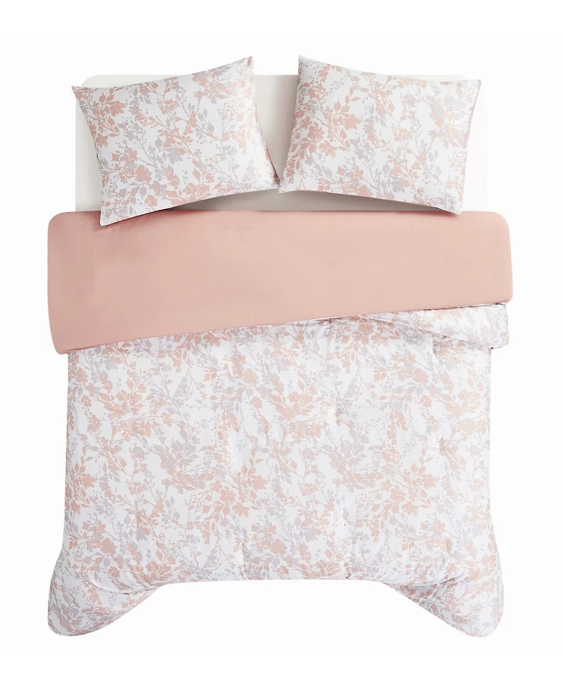 Vince Camuto Blossom Vines 3-Pc. Duvet Cover Set, King
