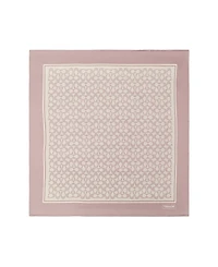Coach Women's Textured Signature C Printed Silk Square Scarf