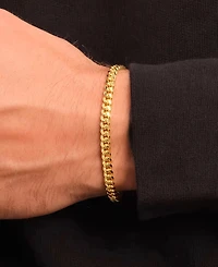 Rhona Sutton Men's Curb 18k Gold-Plated Chain Bracelet