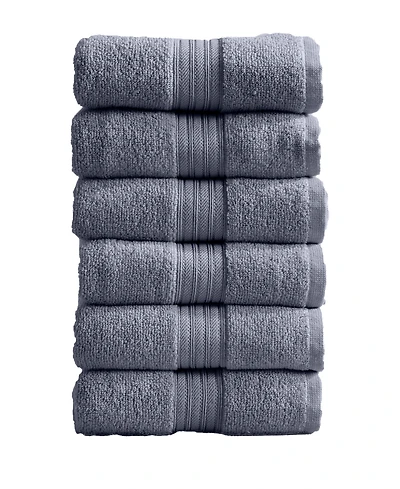 Linery & Co. Quick-Drying Cotton 6-Piece Hand Towel Set