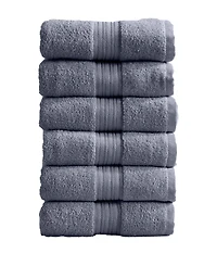 Linery & Co. Quick-Drying Cotton 6-Piece Hand Towel Set