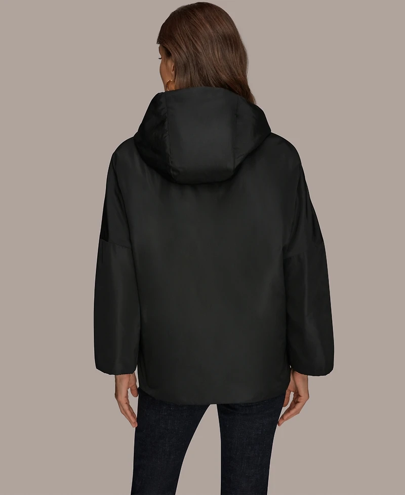 Donna Karan Weekend Women's Zip-Up Hooded Jacket