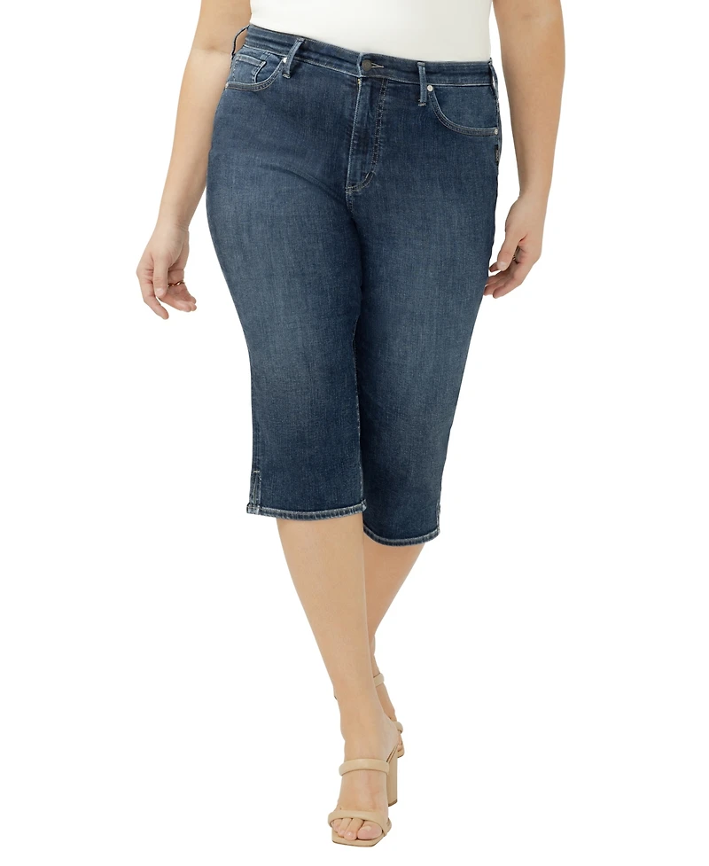 Silver Jeans Co. Plus Isbister High-Rise Capri