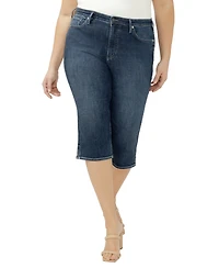 Silver Jeans Co. Plus Isbister High-Rise Capri