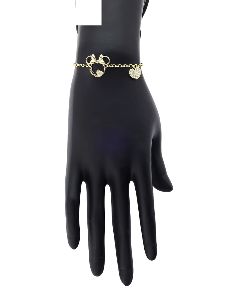 Disney Minnie Mouse Crystal Mom Bolo Bracelet