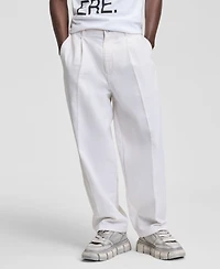 Mode of One Men's Linen & Cotton Baggy Barrel Pants, Macy's Exclusive
