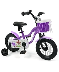 Mecale Inch Kids Bike with Training Wheels