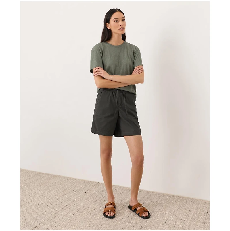 Pact Women's Organic Cotton Featherweight Slub Relaxed Tee