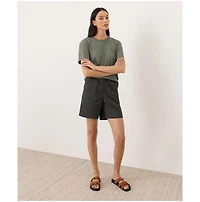 Pact Women's Organic Cotton Featherweight Slub Relaxed Tee
