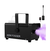 Artudatech 400W Mini Fog Machine with Wireless Remote & 6000 cu ft/min Output, Perfect for Home Parties