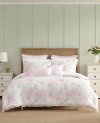 Laura Ashley Serenity Roses Reversible Comforter Sets