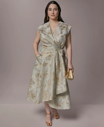 Donna Karan New York Plus Sleeveless Dress