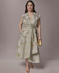 Donna Karan New York Plus Sleeveless Dress